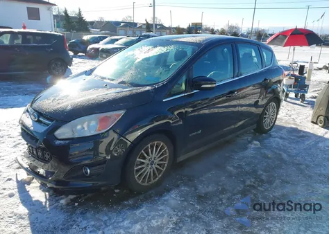 2013 Ford C-Max Hybrid Sel from USA, damaged, VIN 1FADP5BU7DL542684